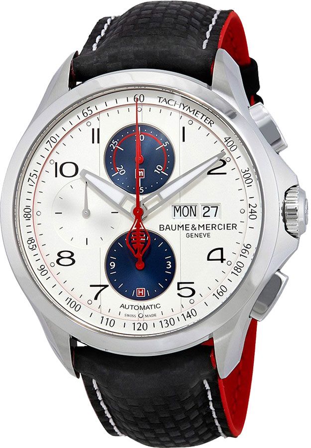 Baume & Mercier Clifton Self-winding Automatic Silver Mens Watch MOA10342 