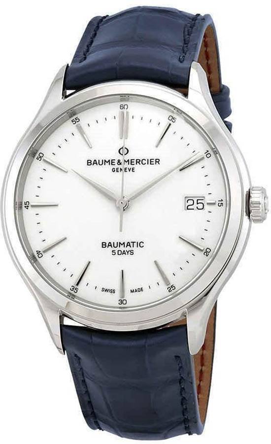 Baume & Mercier Clifton Self-winding Automatic White Mens Watch MOA10398 