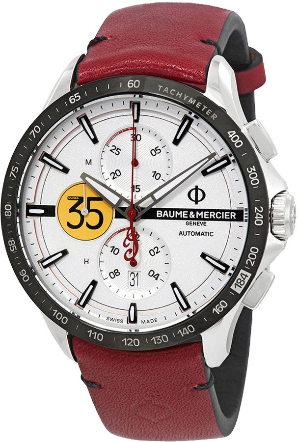 Baume & Mercier Clifton Self-winding Automatic Silver Mens Watch MOA10404 