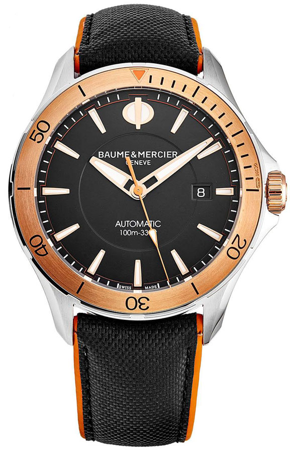 Baume & Mercier Clifton Self-winding Automatic Black Mens Watch MOA10424 