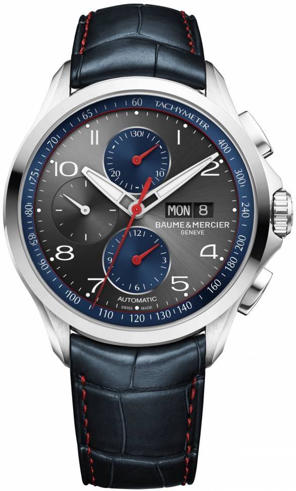 Baume & Mercier Clifton Self-winding Automatic Grey Mens Watch MOA10370 