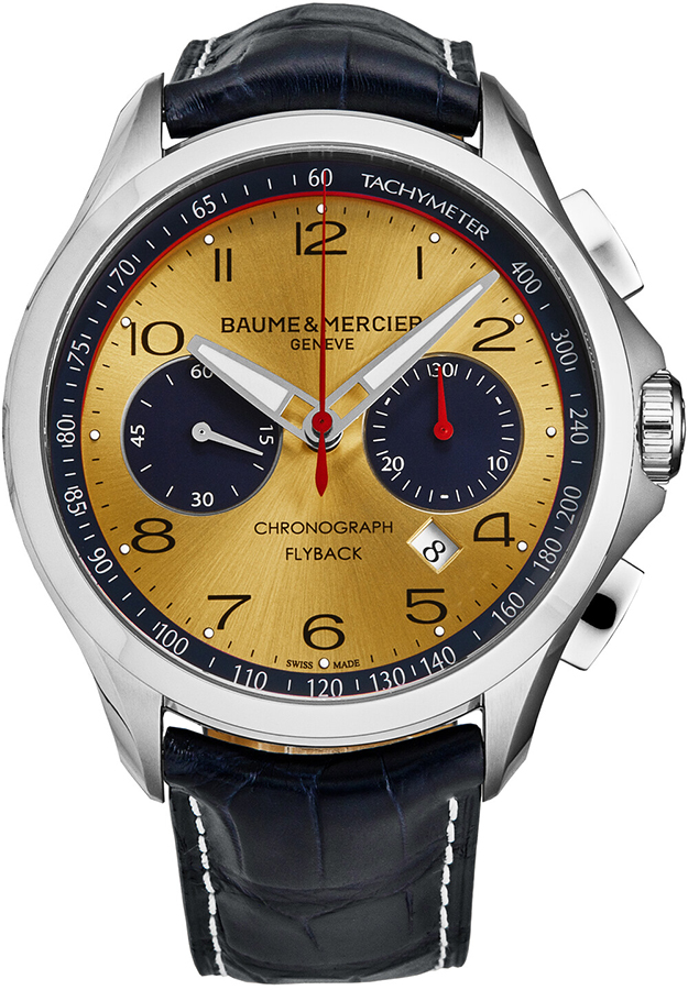 Baume & Mercier Clifton Self-winding Automatic Champagne Mens Watch MOA10367 
