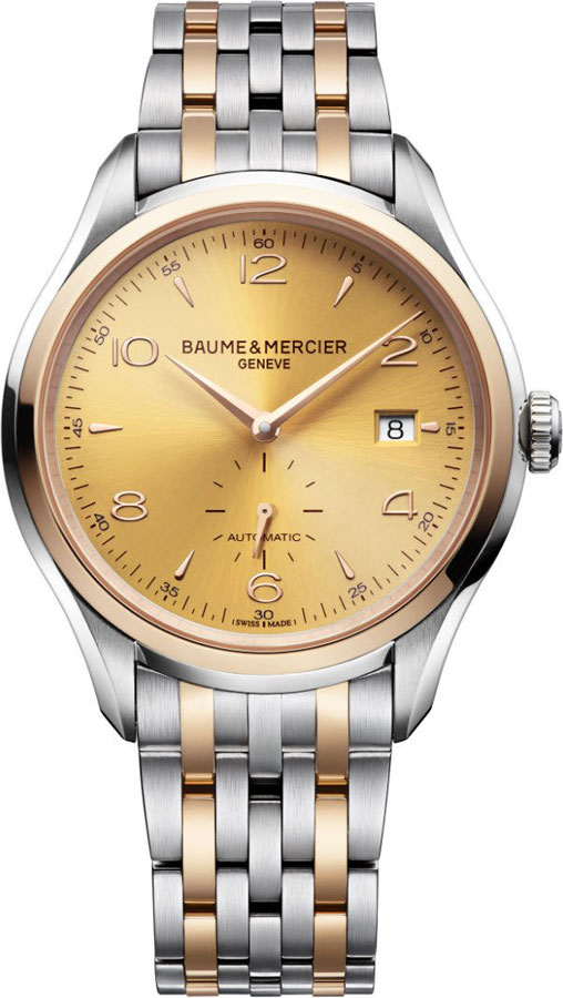 Baume & Mercier Clifton Self-winding Automatic Gold Mens Watch MOA10352 