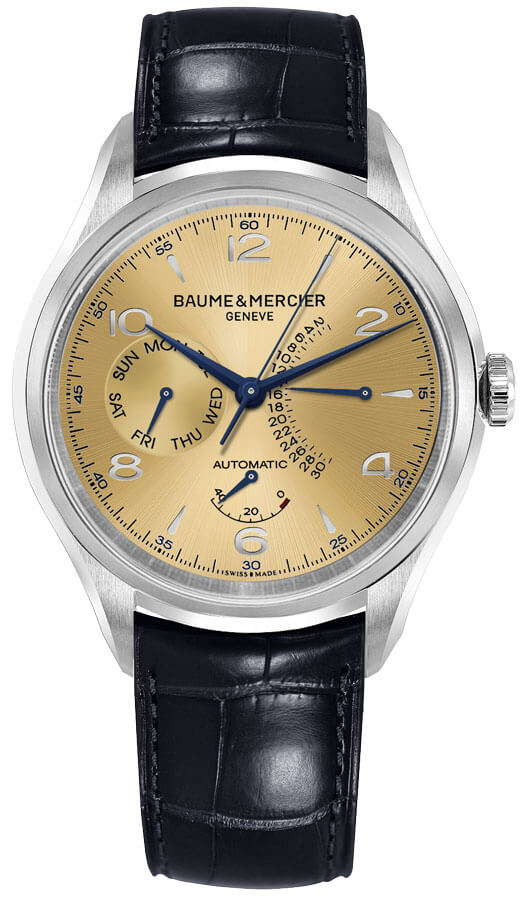 Baume & Mercier Clifton Self-winding Automatic Champagne Mens Watch MOA10189 