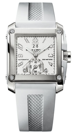 Baume & Mercier Hampton Square Self-winding Automatic White Mens Watch MOA8839 