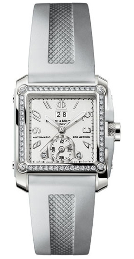 Baume & Mercier Hampton Square Self-winding Automatic White Mens Watch MOA8842 