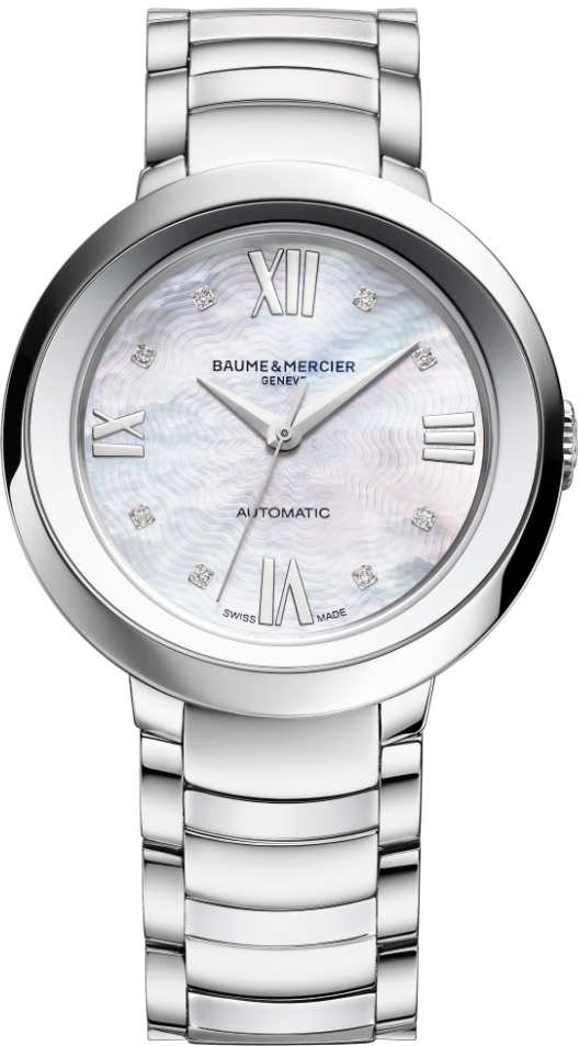 Baume & Mercier Promesse Self-winding Automatic Pearl White Ladies Watch MOA10162 