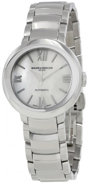Baume & Mercier Promesse Self-winding Automatic Pearl White Ladies Watch MOA10182 