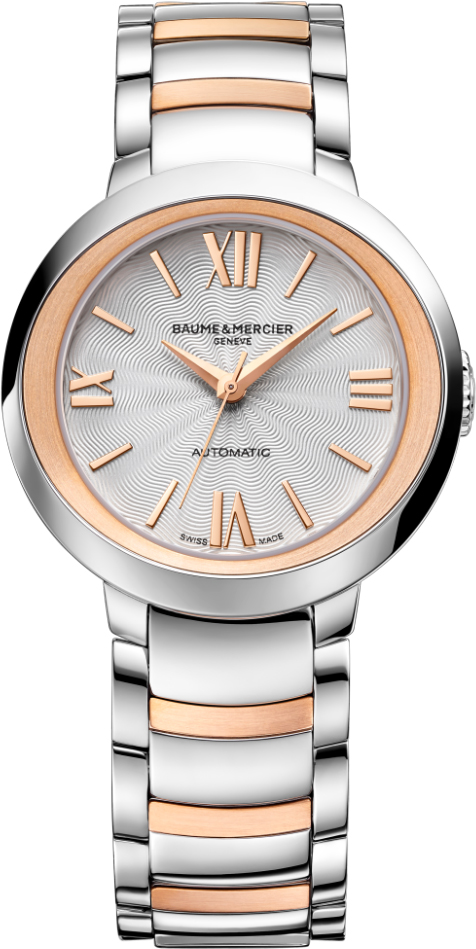 Baume & Mercier Promesse Self-winding Automatic Silver Ladies Watch MOA10183 
