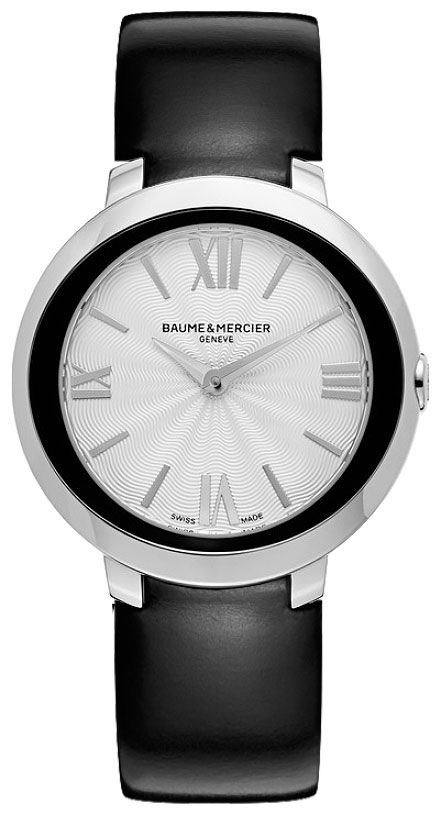 Baume & Mercier Promesse Battery Operated Quartz Silver Ladies Watch MOA10185 