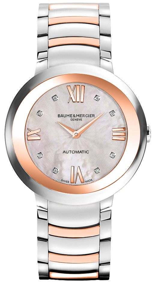 Baume & Mercier Promesse Self-winding Automatic Pearl White Ladies Watch MOA10239 