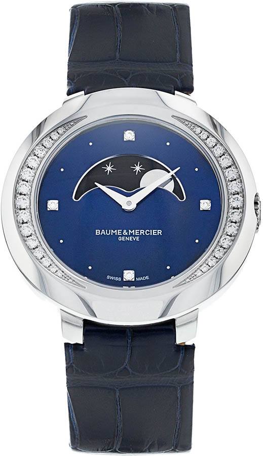 Baume & Mercier Promesse Battery Operated Quartz Black Ladies Watch MOA10347 