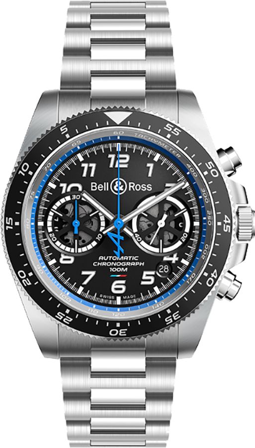 Bell Ross Vintage Self Winding Automatic Black Mens Watch BR-V3-94-A521 