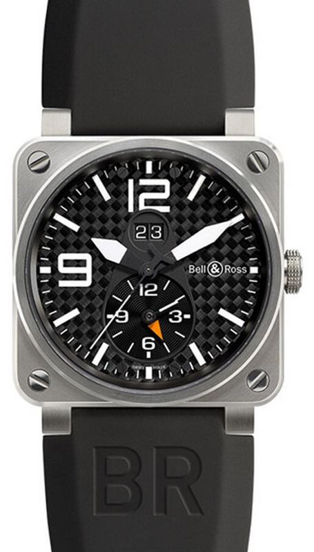 Bell Ross Aviation Instruments Black Watch BR-03-51-GMT-TITANIUM 
