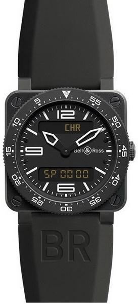 Bell Ross Aviation Instruments Black Watch BR-03-TYPE-AVIATION-CARBON 
