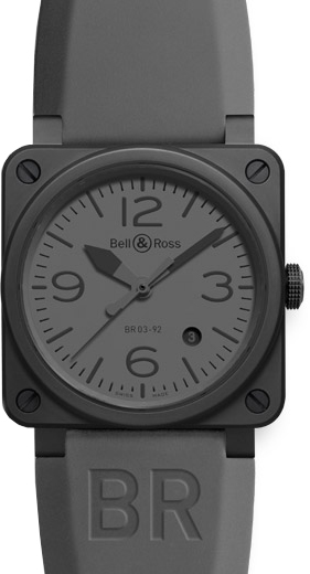 Bell Ross Aviation Instruments Grey Watch BR-03-92-COMMANDO-CERAMIC 