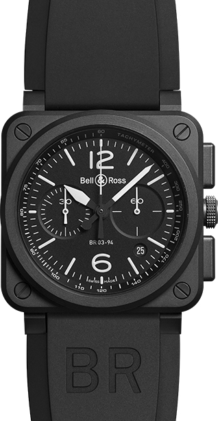 Bell Ross Aviation Instruments Black Watch BR-03-94-CARBON 