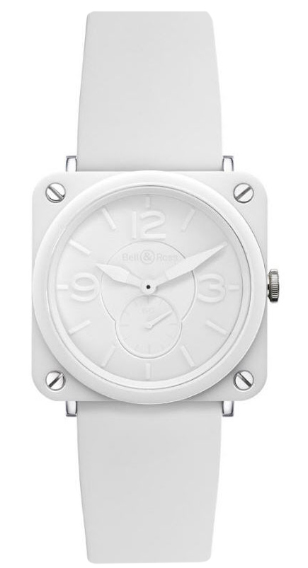 Bell Ross Aviation Instruments White Watch BR-S-WHITE-CERAMIC-PHANTOM 
