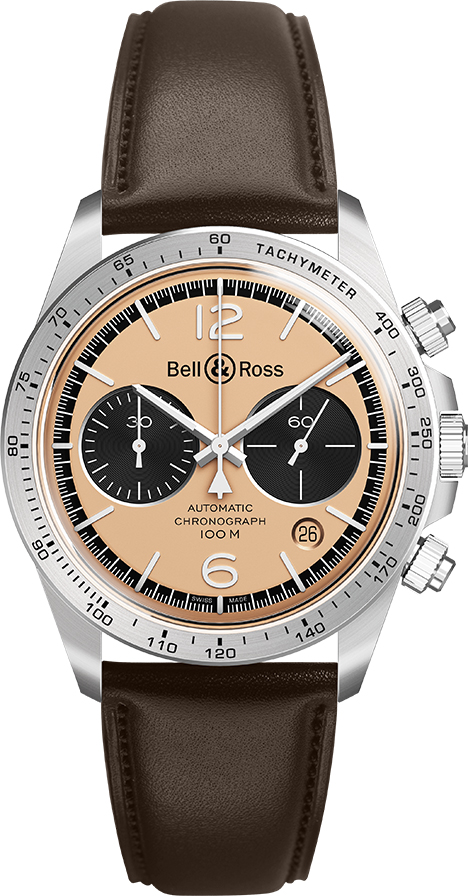 Bell Ross Vintage Self winding Automatic Gilt Bronze Mens Watch BR-V2-94-BELLYTANKER 