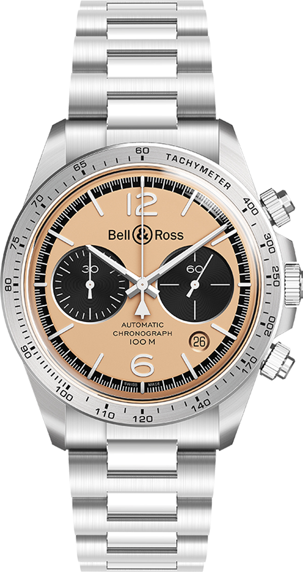Bell Ross Vintage Self winding Automatic Gilt Bronze Mens Watch BR-V2-94-BELLYTANKER-SST 