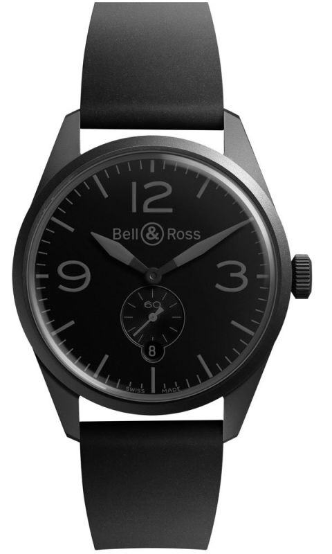 Bell Ross Vintage Black Watch BR-123-ORIGINAL-PHANTOM 