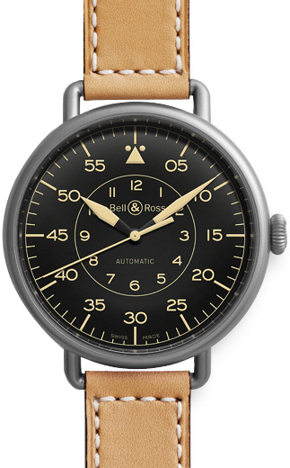 Bell Ross Vintage Black Mens Watch WW1-92-HERITAGE 