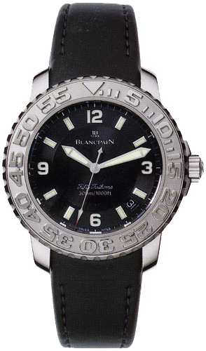 Blancpain 50 Fathoms Self-winding Automatic Black Mens Watch 2200-1130-64B 