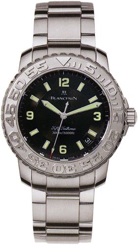 Blancpain 50 Fathoms Self-winding Automatic Black Mens Watch 2200-1130-71 