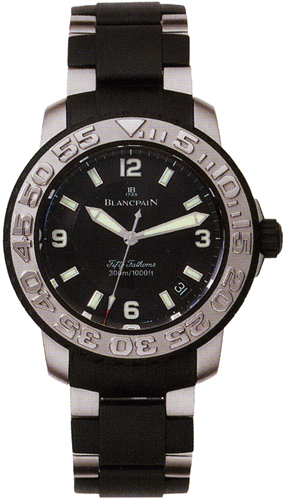 Blancpain 50 Fathoms Self-winding Automatic Black Mens Watch 2200-6530-66 