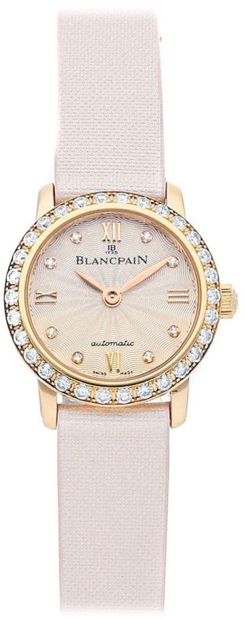 Blancpain Ladybird Ultra Slim Self-winding Automatic Rose Pink Ladies Watch 0062-192RO-52 