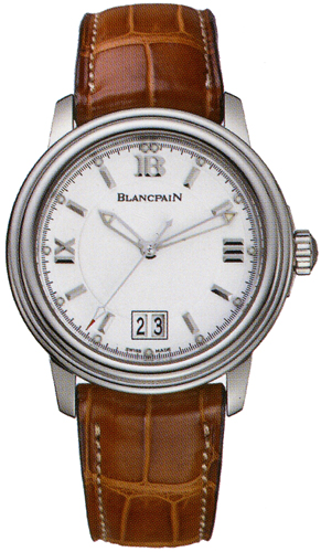 Blancpain Leman Self-winding Automatic White Mens Watch 2150-1127-53B 