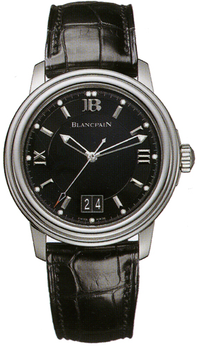 Blancpain Leman Self-winding Automatic Black Mens Watch 2150-1130-53 
