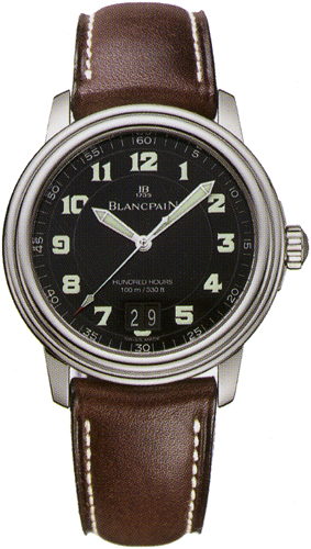 Blancpain Leman Self-winding Automatic Black Mens Watch 2150-1130M-63B 