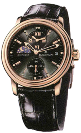 Blancpain Leman Self-winding Automatic Black Mens Watch 2160-3630-53B 