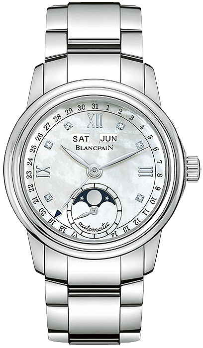 Blancpain Leman Self-winding Automatic White Ladies Watch 2360-1191A-71 
