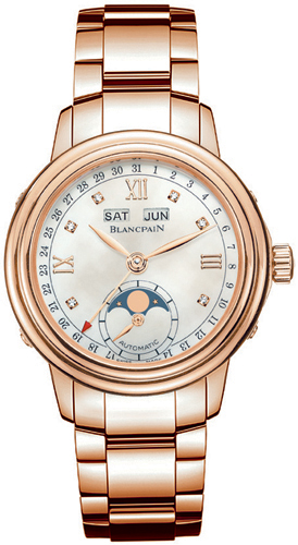 Blancpain Leman Self-winding Automatic White Ladies Watch 2360-3691A-76 