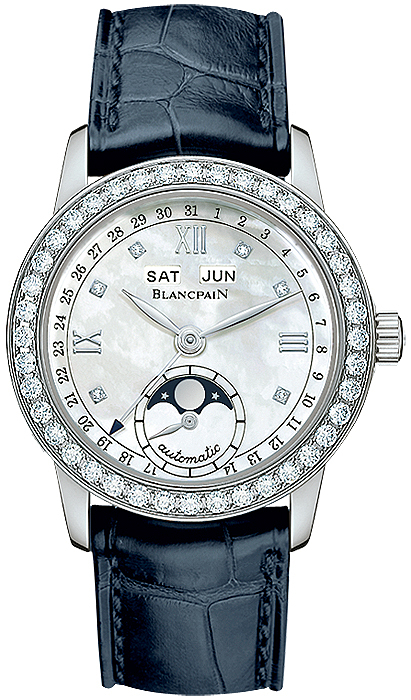 Blancpain Leman Self-winding Automatic White Ladies Watch 2360-4691A-55 