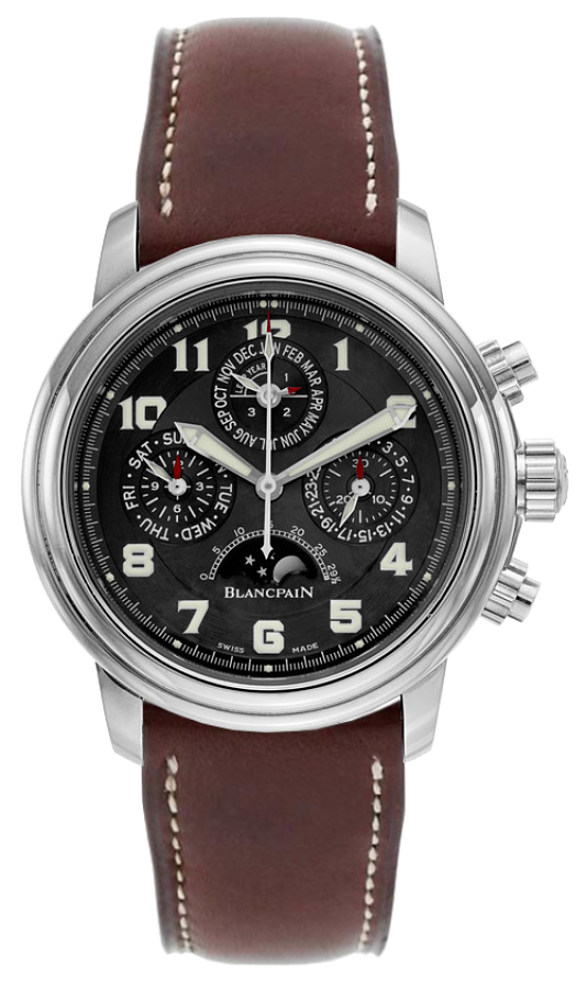 Blancpain Leman Self-winding Automatic Black Mens Watch 2585F-1130-63B 