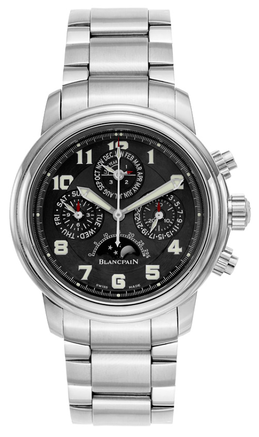 Blancpain Leman Self-winding Automatic Black Mens Watch 2585F-1130-71 