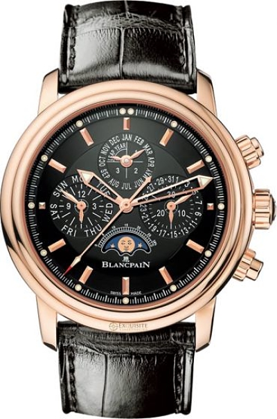 Blancpain Leman Self-winding Automatic Black Mens Watch 2685F-3630-53B 