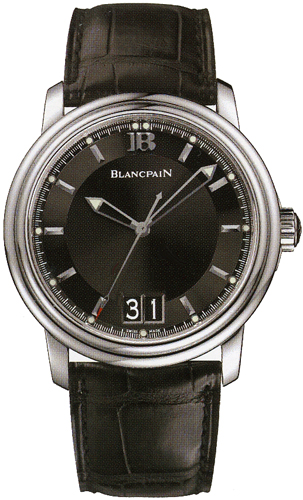 Blancpain Leman Self-winding Automatic Black Mens Watch 2850-1130-53B 