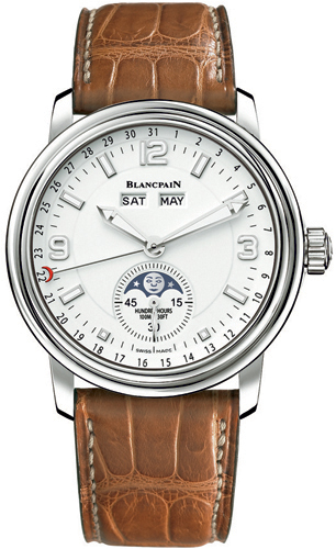 Blancpain Leman Self-winding Automatic White Mens Watch 2863-1127-53B 