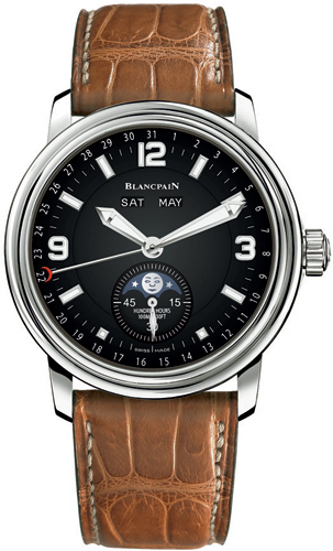 Blancpain Leman Self-winding Automatic Black Mens Watch 2863-1130-53B 