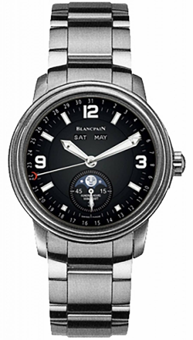 Blancpain Leman Self-winding Automatic Black Mens Watch 2863-1130-71 