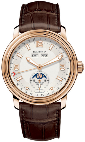 Blancpain Leman Self-winding Automatic Silver Mens Watch 2863-3642-53B 