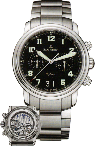 Blancpain Leman Self-winding Automatic Black Mens Watch 2885F-1130-71 