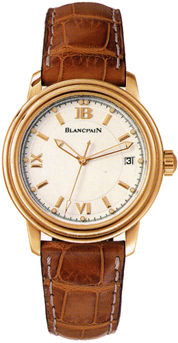 Blancpain Leman Self-winding Automatic Silver Mens Watch 2100-3642-53B 
