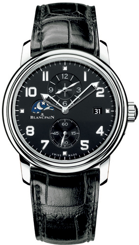 Blancpain Leman Self-winding Automatic Black Mens Watch 2860-1130-53B 