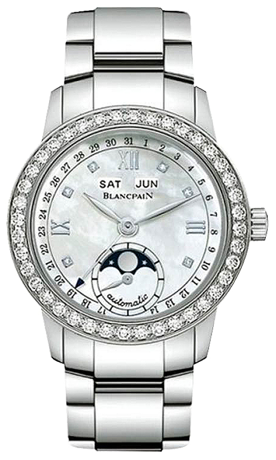 Blancpain Leman Self-winding Automatic White Ladies Watch 2360-1991A-75 