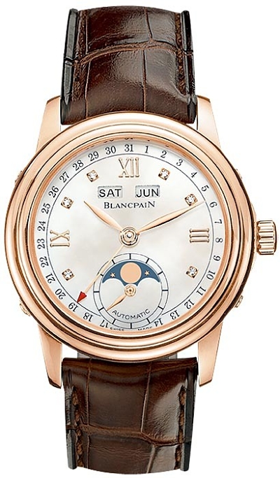 Blancpain Leman Self-winding Automatic White Ladies Watch 2360-3691A-55B 